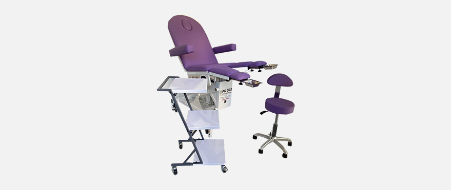 Podiatry Chair – Item Code: PC303/PC305